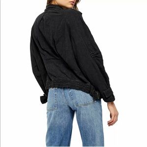 People Jayden Safari Jacket Black Xs 